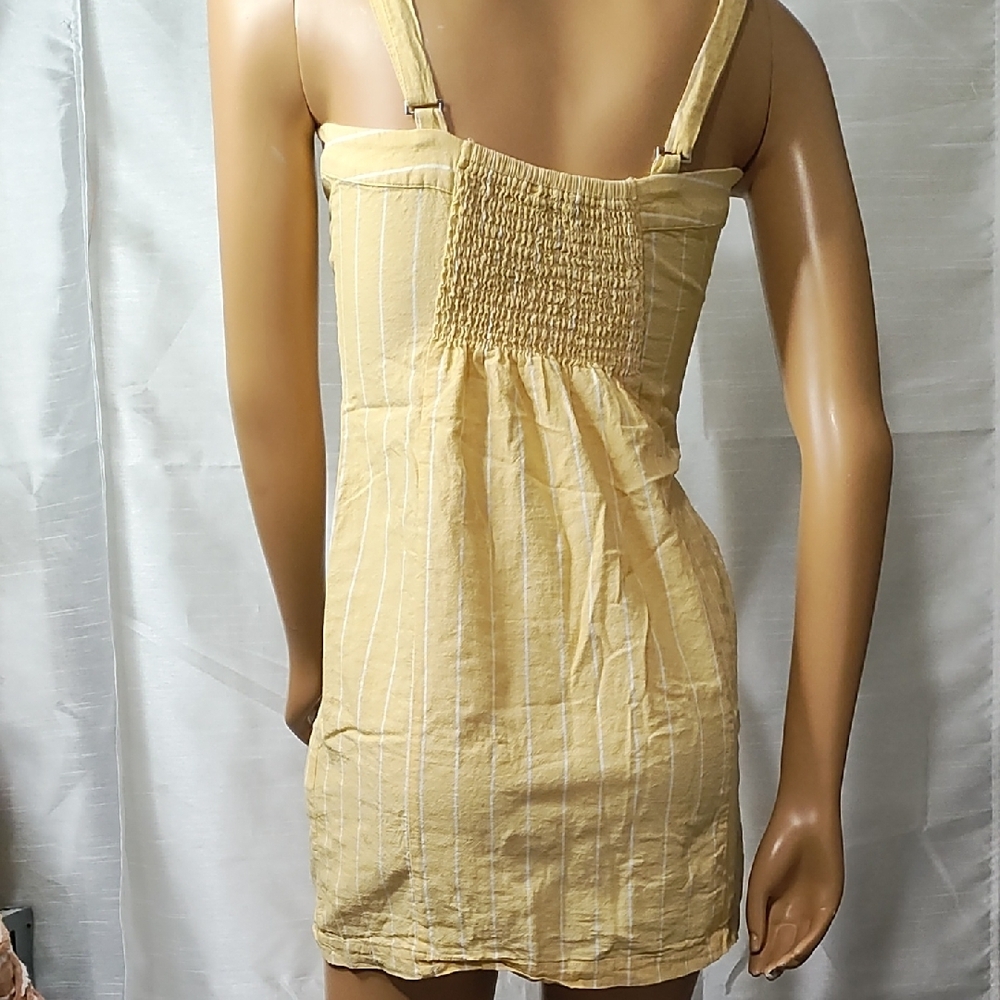 Forever 21 Yellow‎ Buttoned Sundress Mini - Picture 5 of 8
